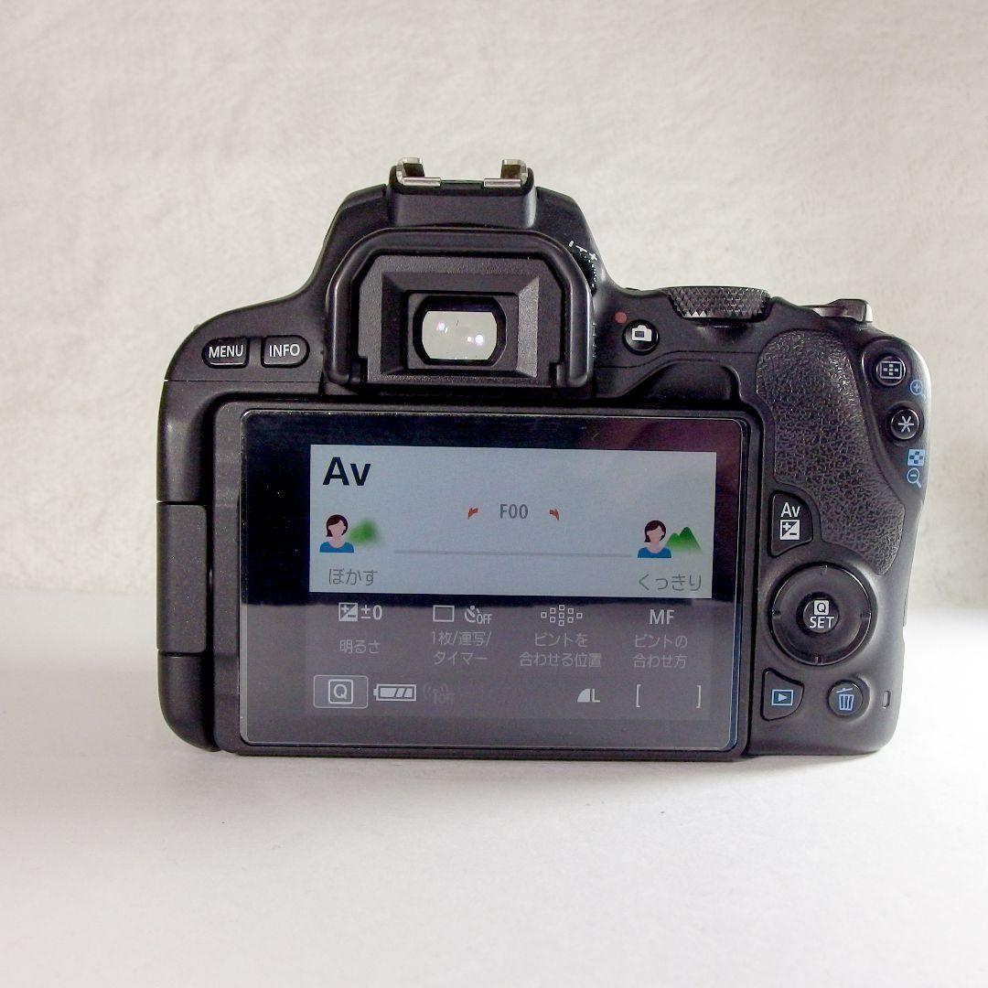 完動良品 Canon EOS Kiss X9 純正ダブルズームレンズ SD付