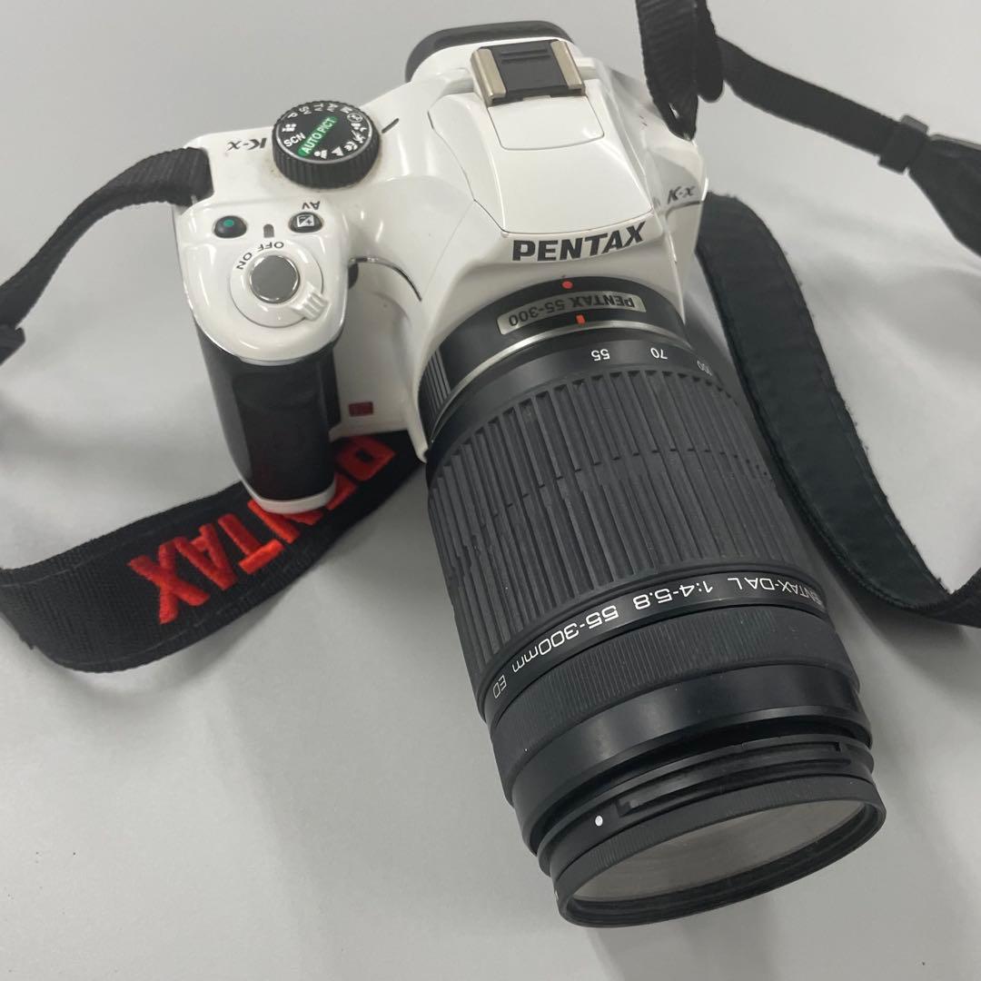 ［金龍］【ジャンク品】PENTAX K- xデジタル一眼レフ　レンズ2本付