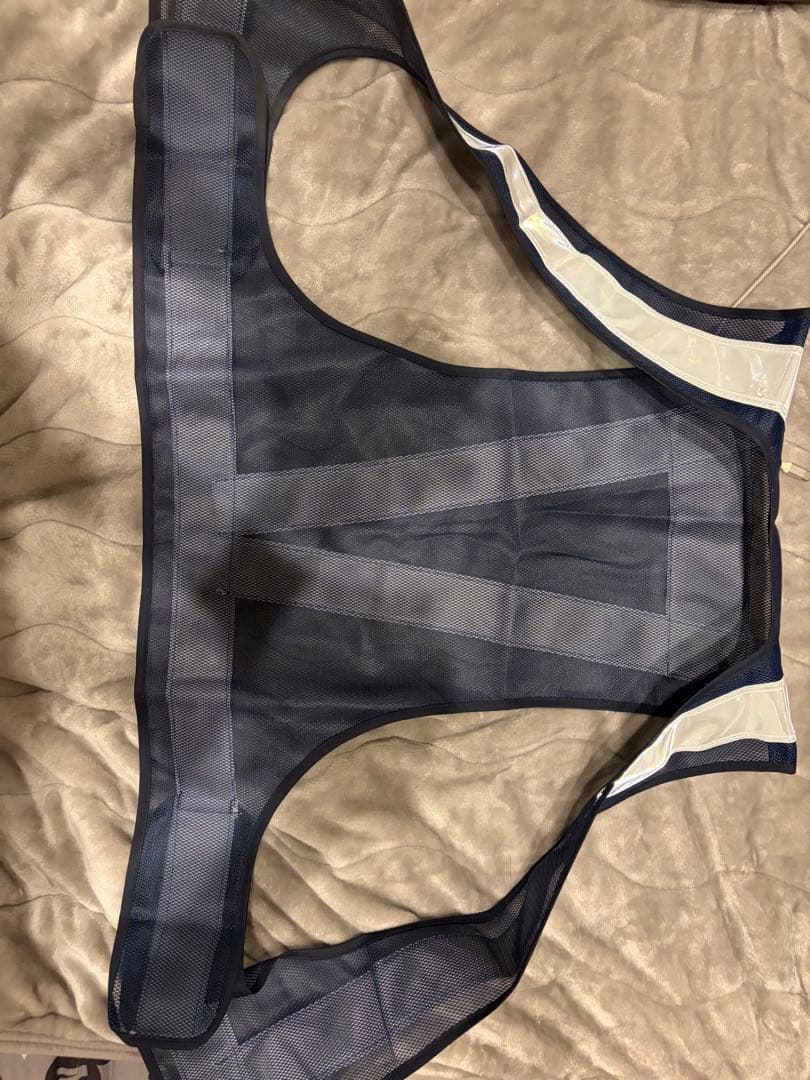 警察反射ベスト　ハンドメイド