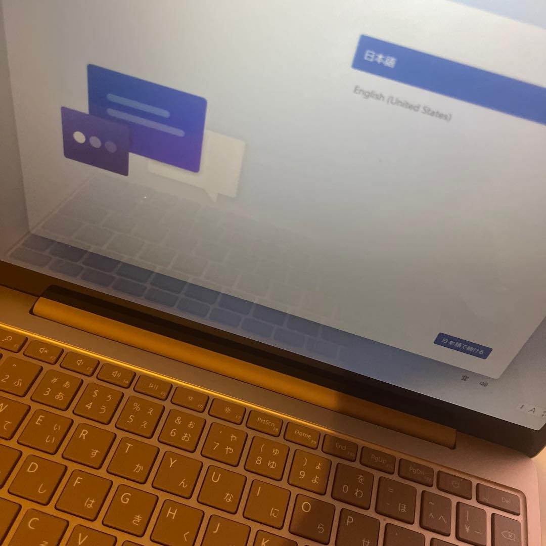 Windowsノート本体 Microsoft Surface Laptop Go (Sandstone)