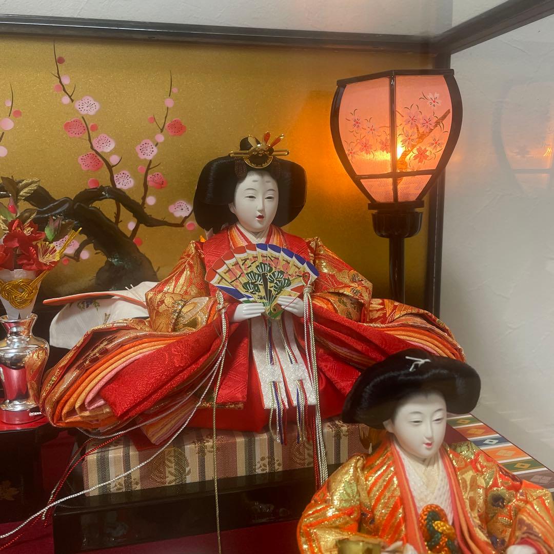 【美品】丹秀雛壽誠作伝統ひな人形 5体セット