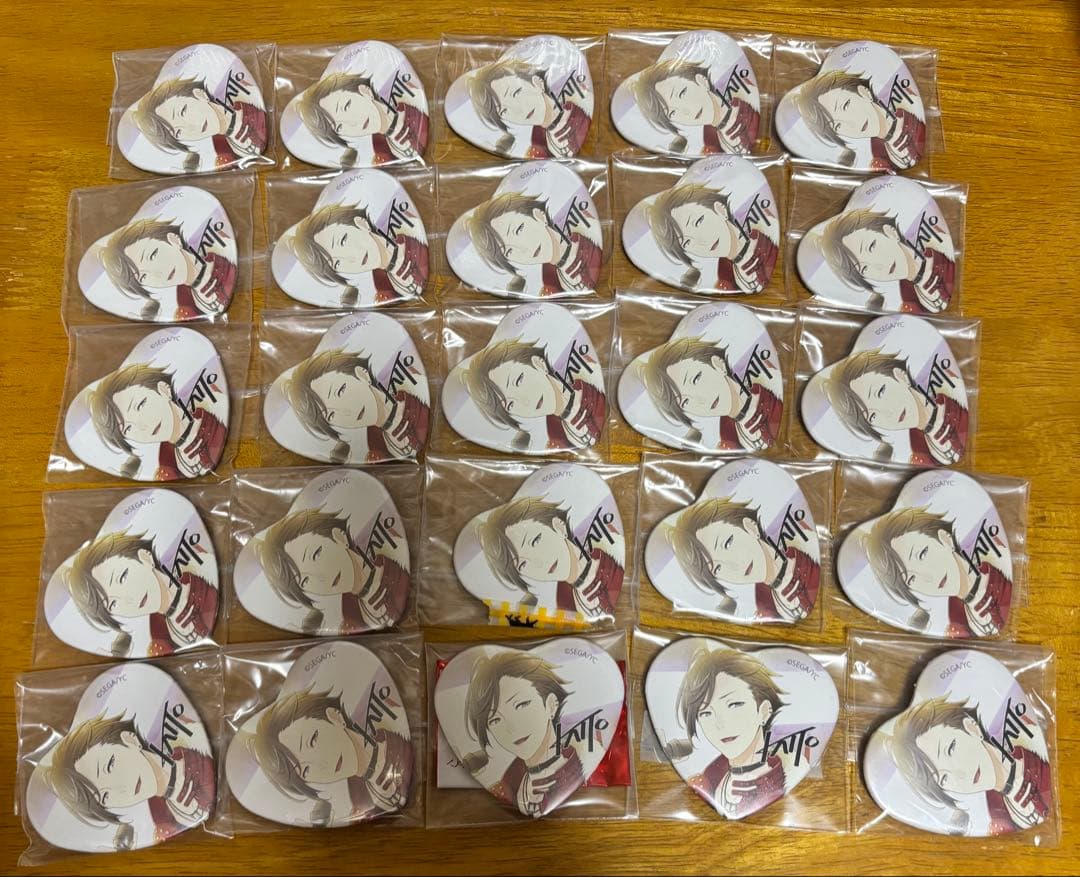 夢色キャスト ハート缶バッジ 新堂カイト