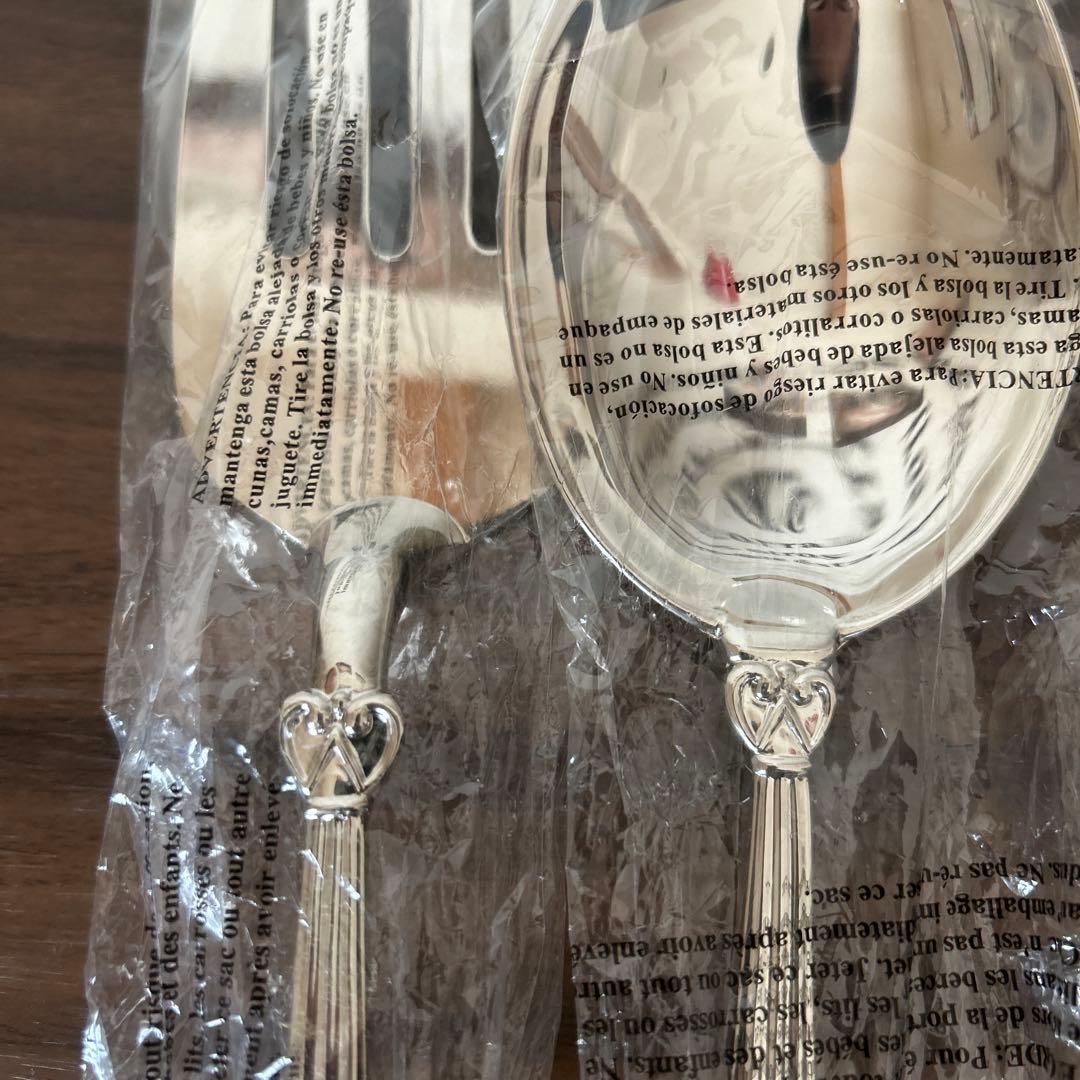 未使用品！ゴディンガーシルバーアート　ホステスサービングセット5ピース　シルバー