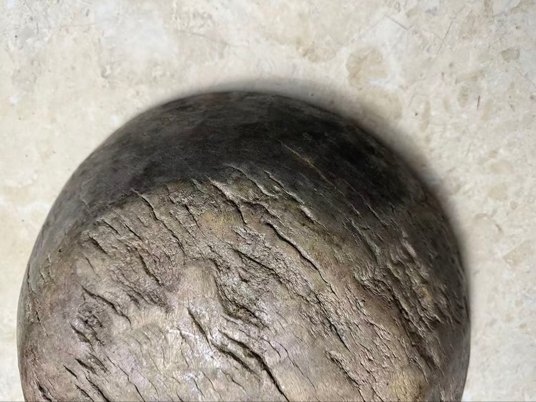 古民芸　天然木　こね鉢