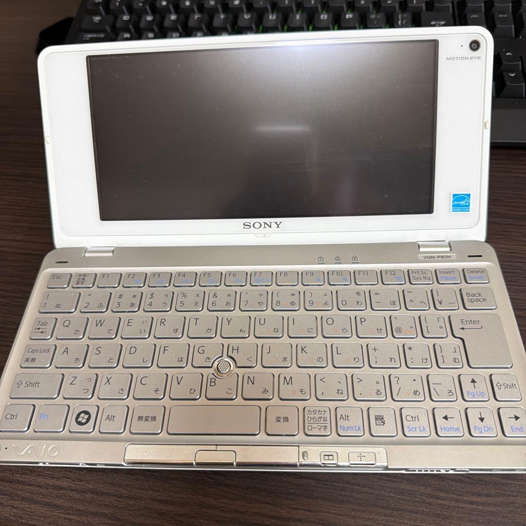 SONY VAIO　type P　VGN-P80H ホワイト　ソニ
