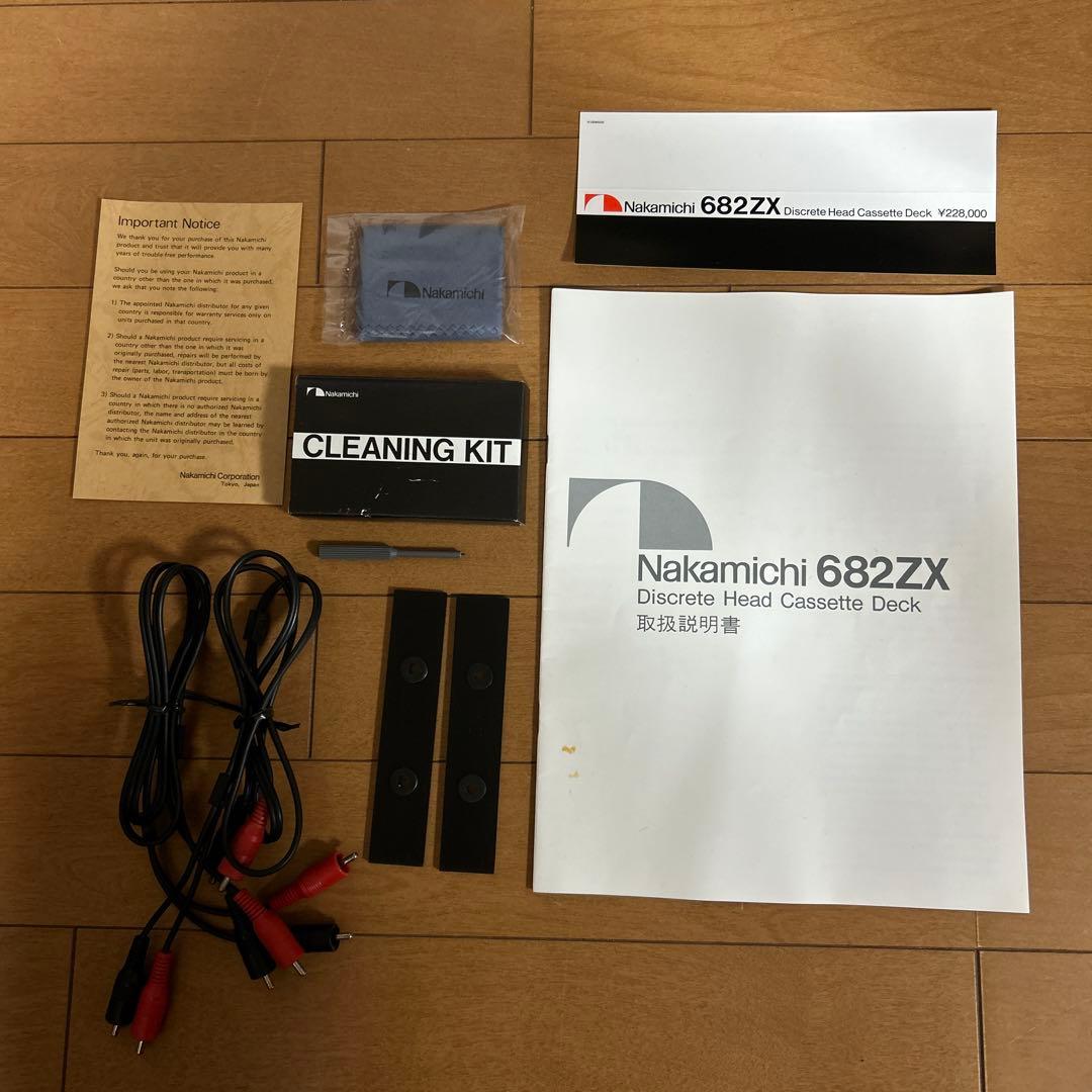 Nakamichi 682ZX カセットデッキ【ジャンク】