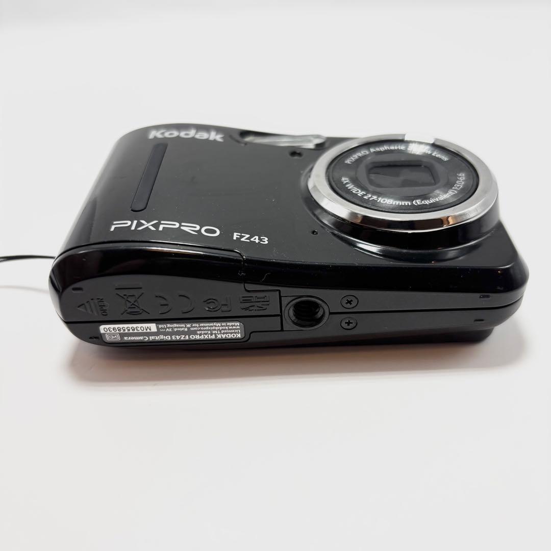 【週末限定値下げ】 KODAK PIXPRO FZ43 ブラック 乾電池