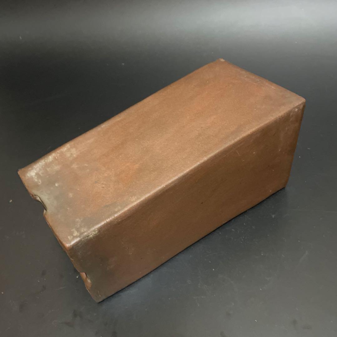 時代物　珍品！朱泥大植木鉢　欠けあり