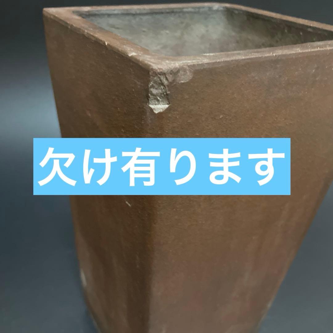 時代物　珍品！朱泥大植木鉢　欠けあり