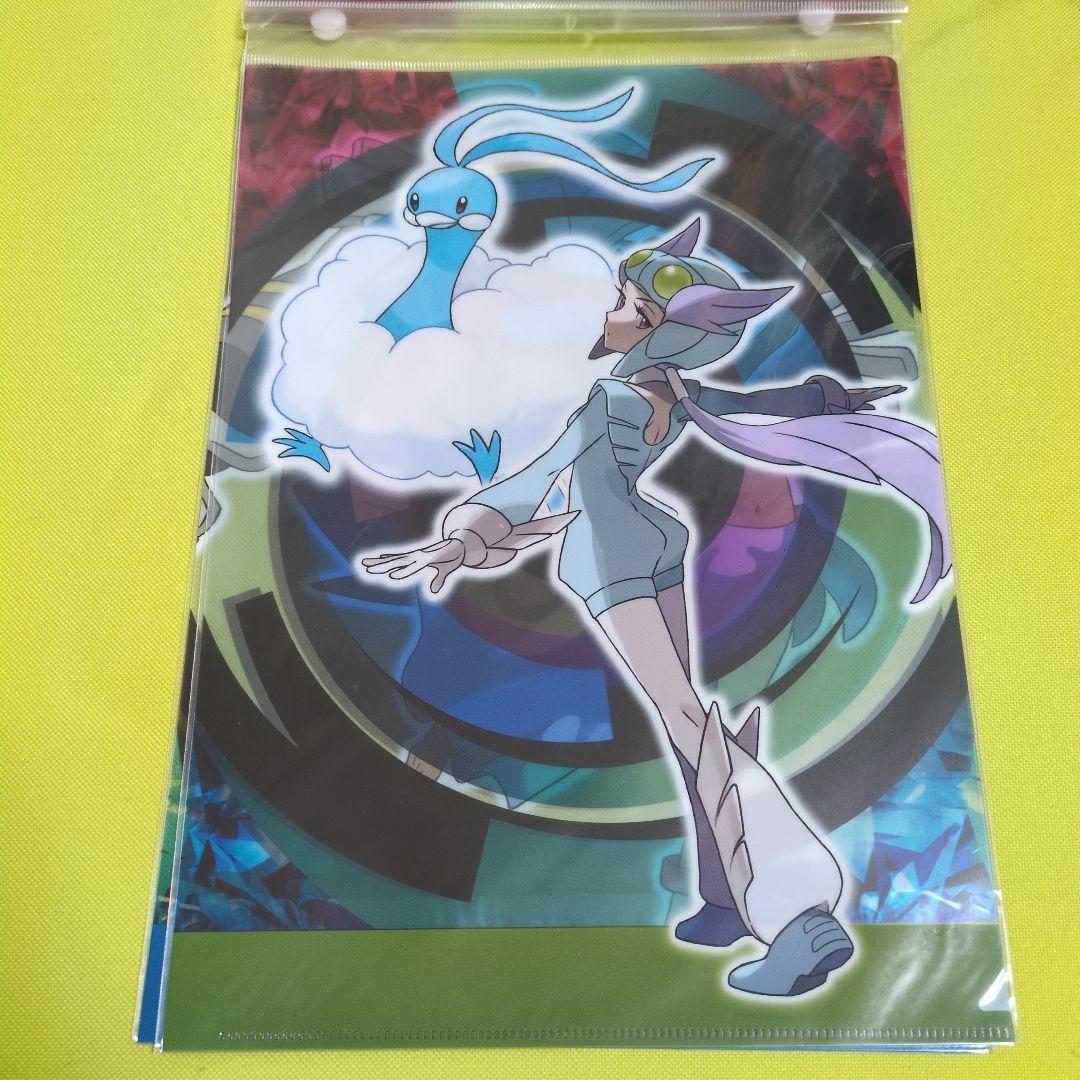 値下げ◆ポケモンクリアファイル　OA　主人公/ジムリーダー/四天王/チャンピオン