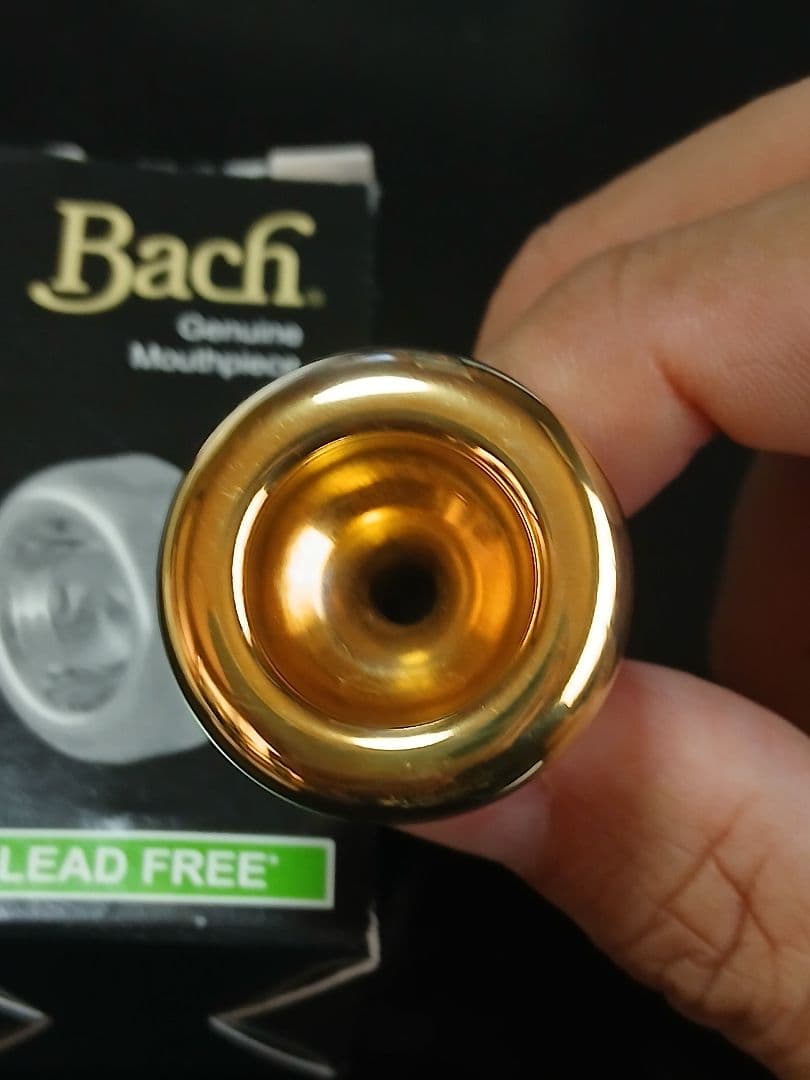 Bach 7EW コルネット用マウスピース　リムGP