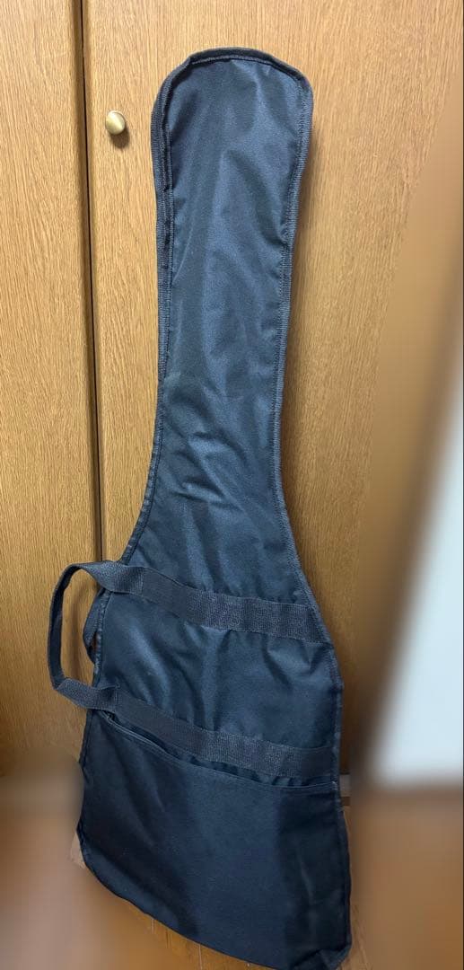 エレキギター パープル ギターソフトケース付き