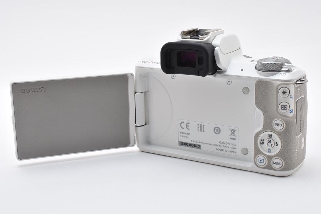 【美品】CANON EOS KISS M2 EF-M15-45mm IS STM