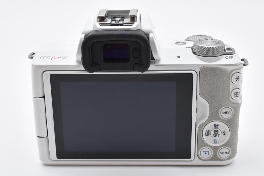 【美品】CANON EOS KISS M2 EF-M15-45mm IS STM