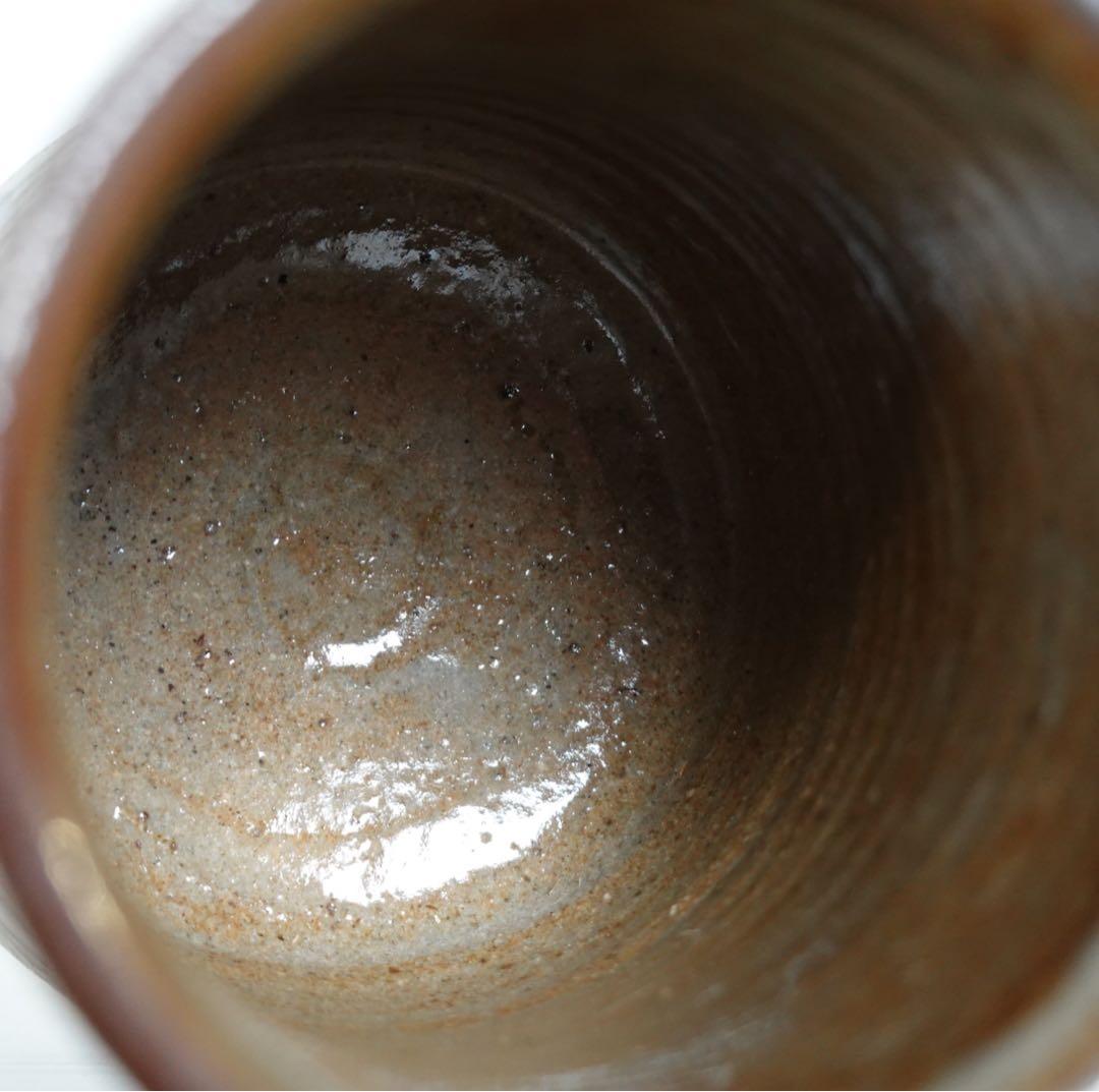 唐津焼　西岡小十郎　小次郎窯　絵唐津　湯呑　5客　酒器　ぐい呑　盃　杯　筒盃