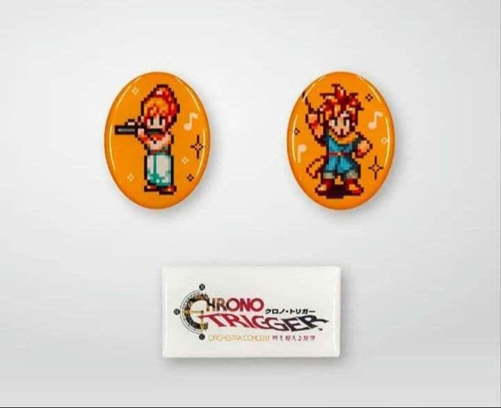 クロノ・トリガー オーケストラ 時を超える旋律 ピンズセット バッジ