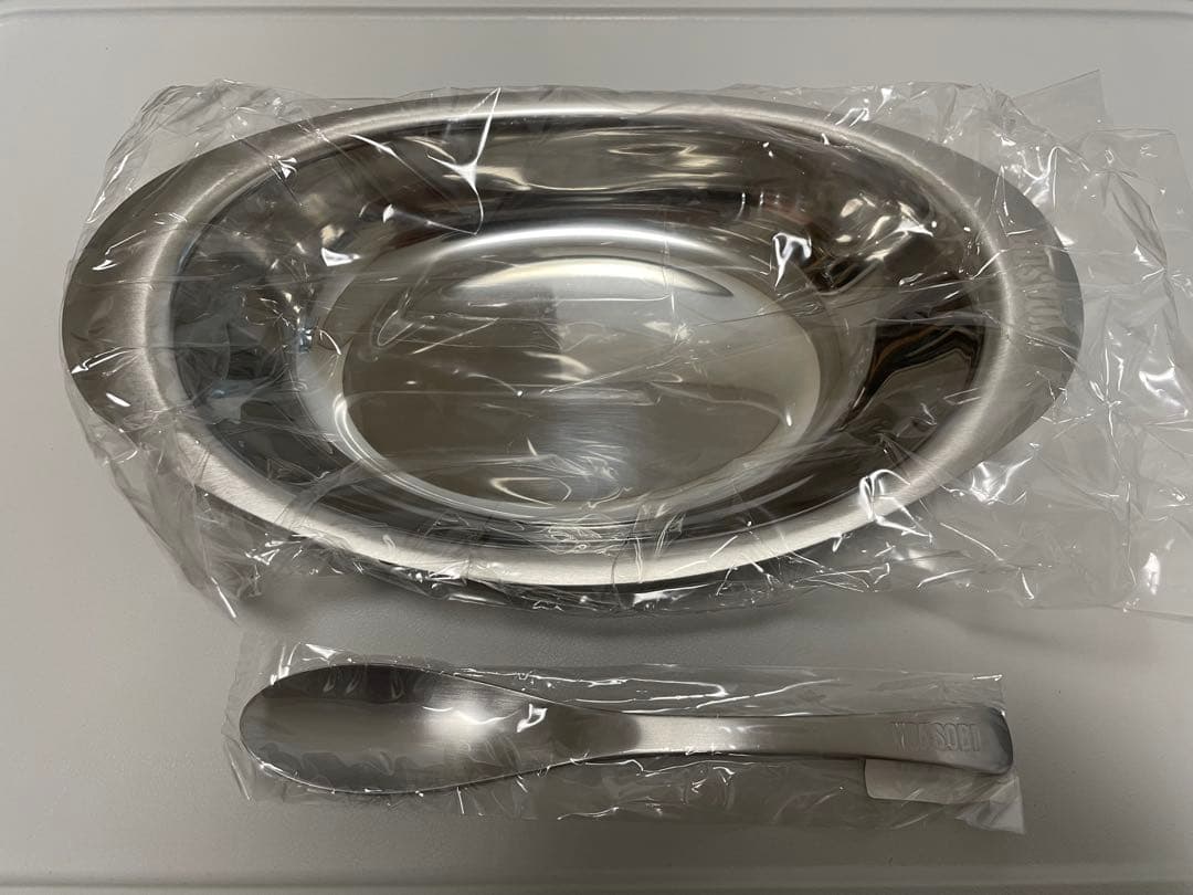 YOASOBIカレー皿とカレースプーン