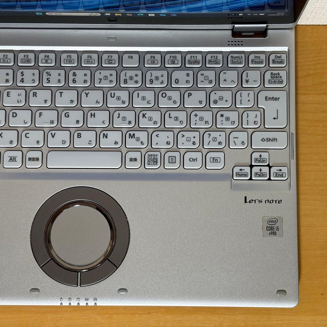 バッテリー良好!レッツノートQV9 i5 16G／256GB／LTE／オフィス