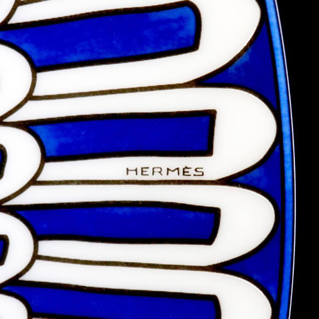 【レア極美品 ２枚】エルメス ブルーダイユール プレート 送料込み ②