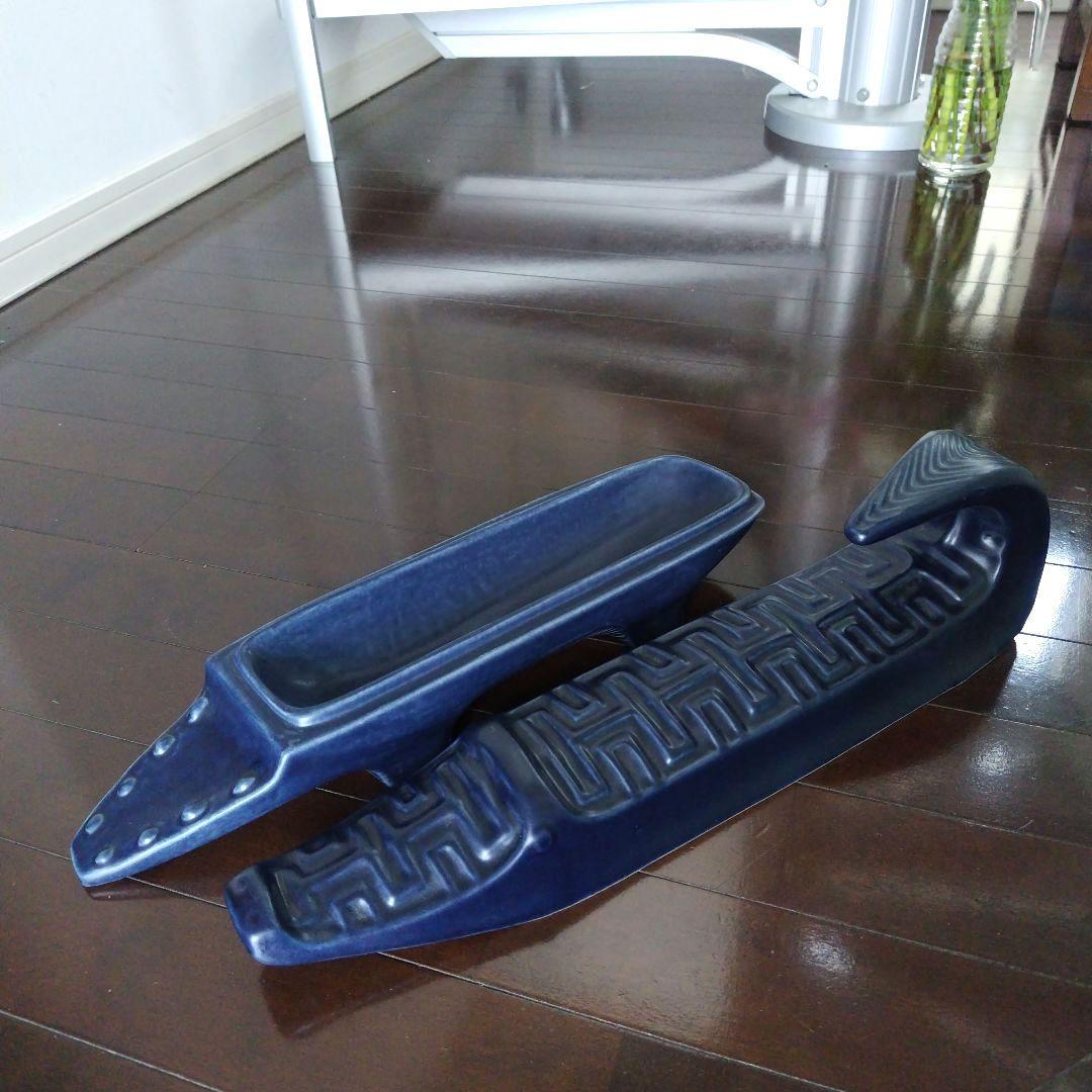 ジョナサンアドラー ラコステ 陶器 置物 小物入れ オブジェ ワニ型 限定