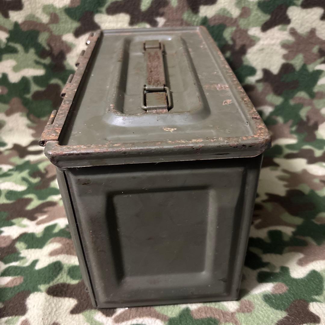 フランス軍　60s 70s CAL.50 AMMO BOX 弾薬箱　送料無料　③