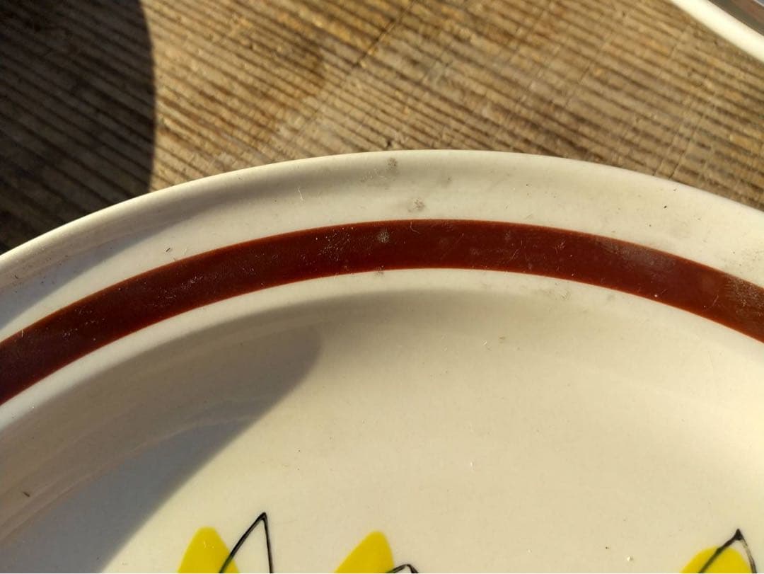 【O-1094】ストーンウェア食器 丸皿 洋風皿 4種 12枚セット