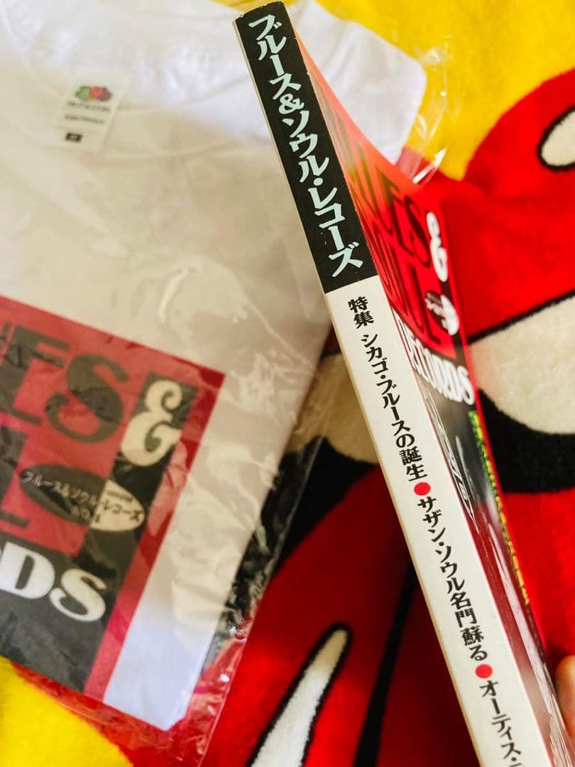 BLUES & SOUL RECORDS Tシャツと雑誌セット