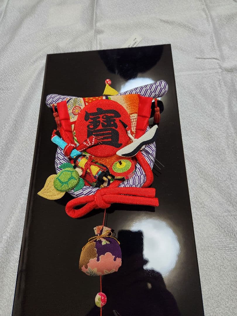 宝船塗板飾り　福板飾り　縁起物
