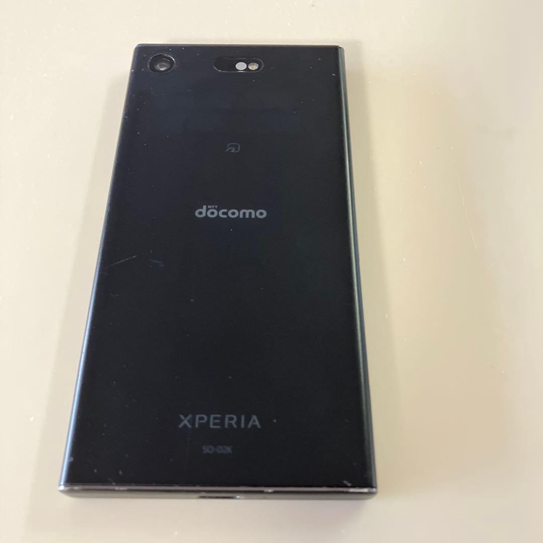 Sony xperia xz1 compactブラック［ケース付き］