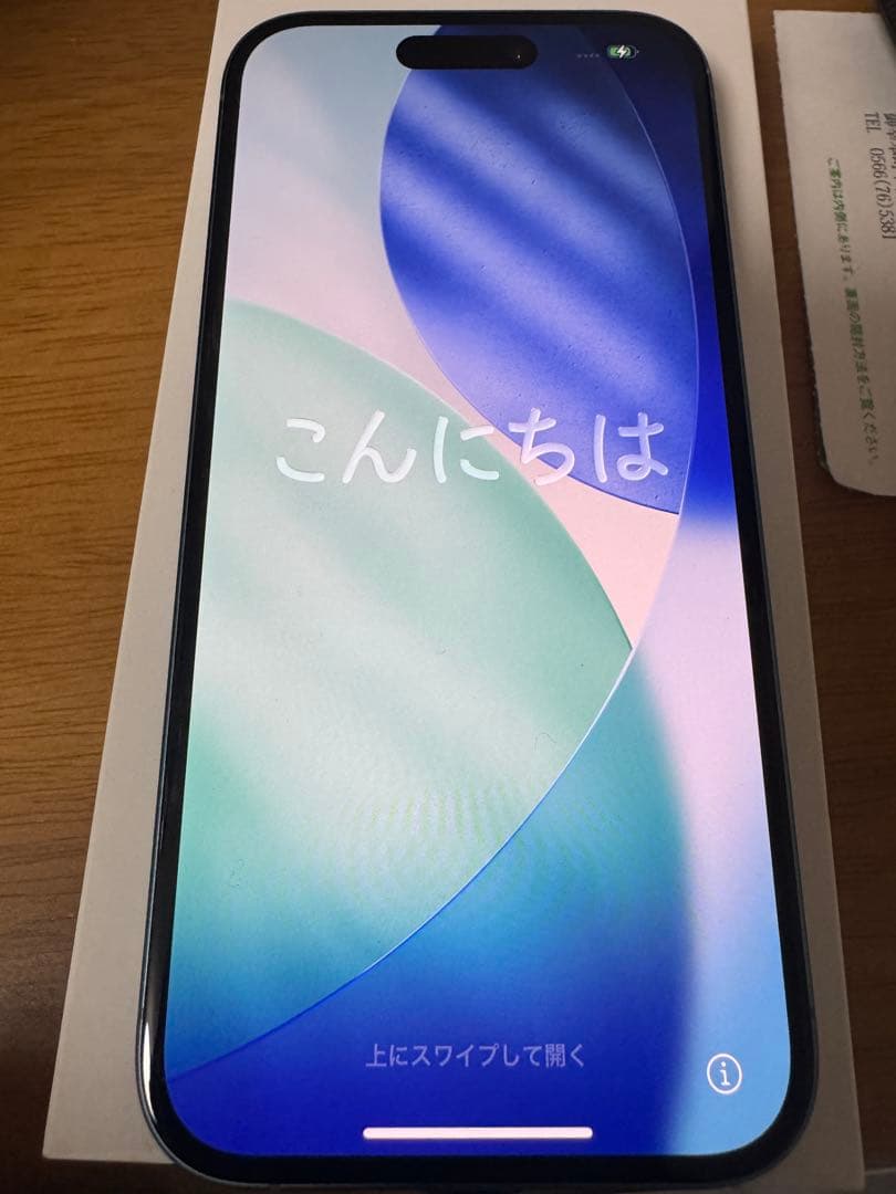 美品　iPhone16 128GB ティール　SIMフリー　MYDV3J/A