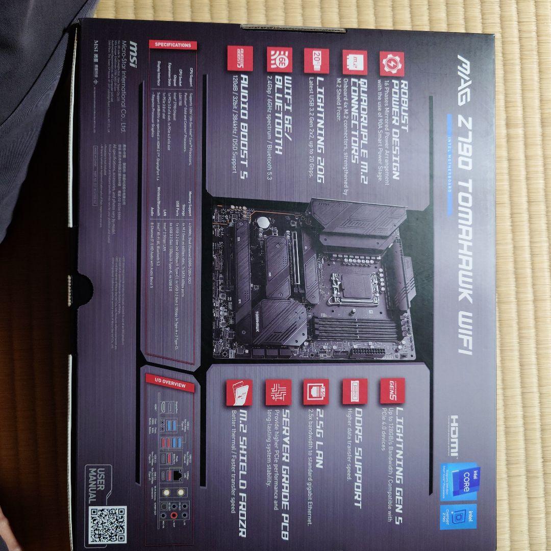 s*e様 MSI MAG Z790 TOMAHAWK WIFI