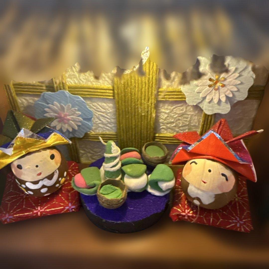 どんぐりアート♡Happy 端午の節句ライト付きオブジェ♡