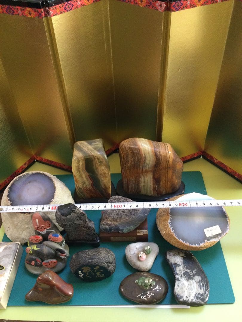 天然石まとめ売り13個セットで6kg超え　メノーその他　観賞石