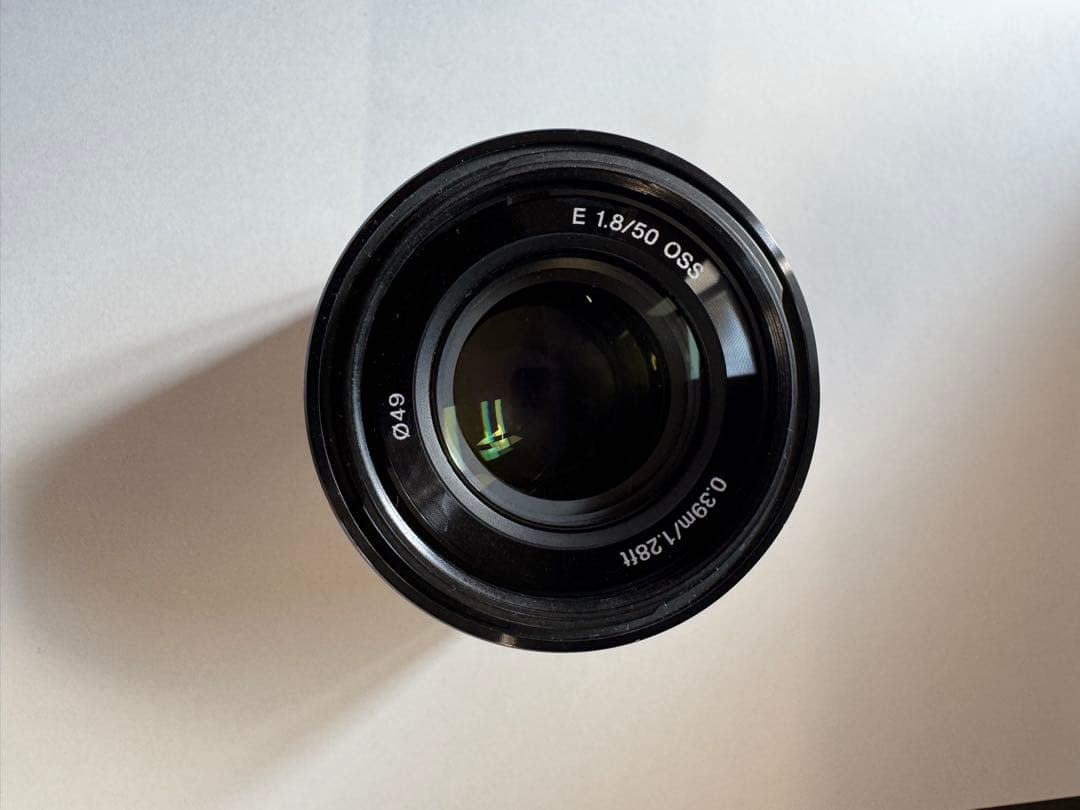 sony 50mm oss レンズフィルター付