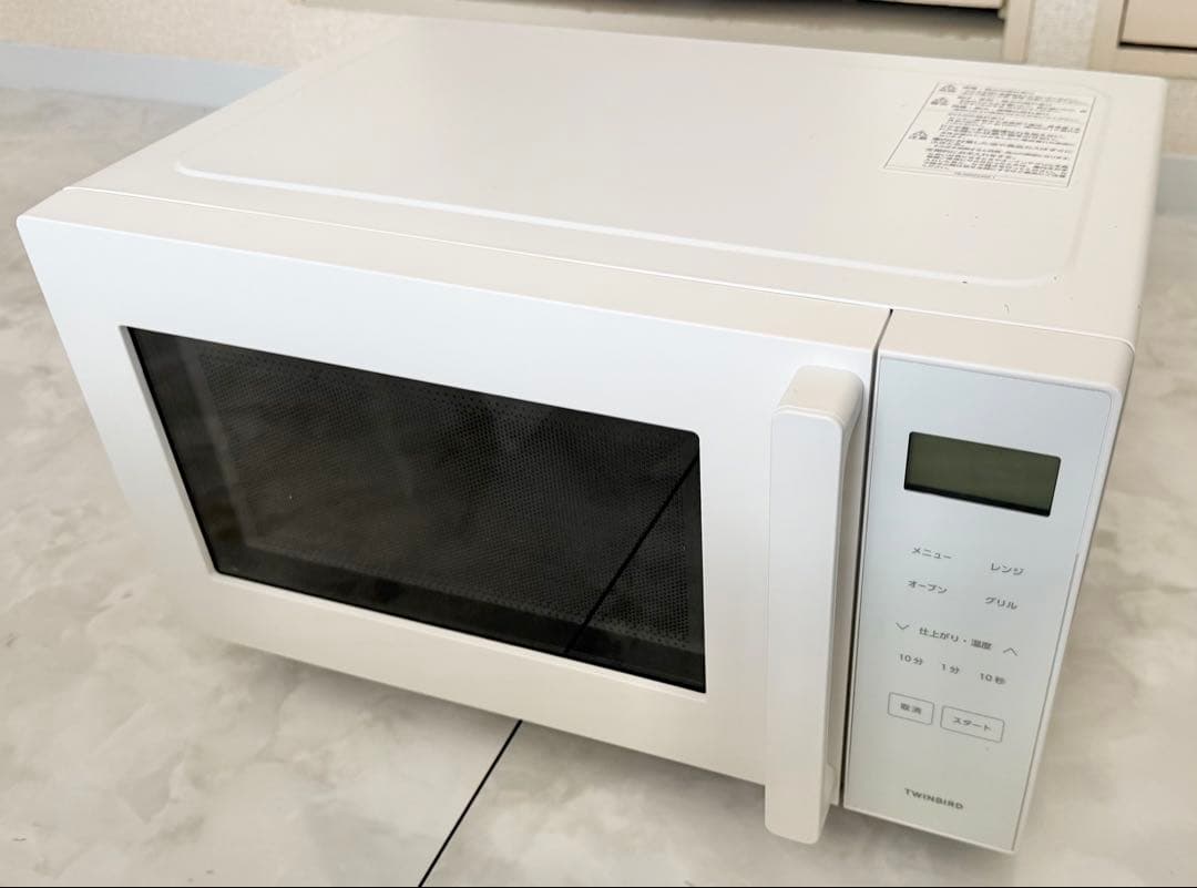 ツインバード TWINBIRD センサー付きオーブンレンジ DR-E216W