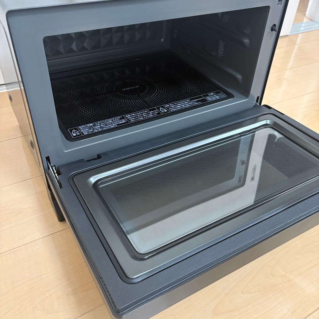 【極美品 】東芝 ER-XS23 2022年製 電子レンジ 黒ブラック動作確認済