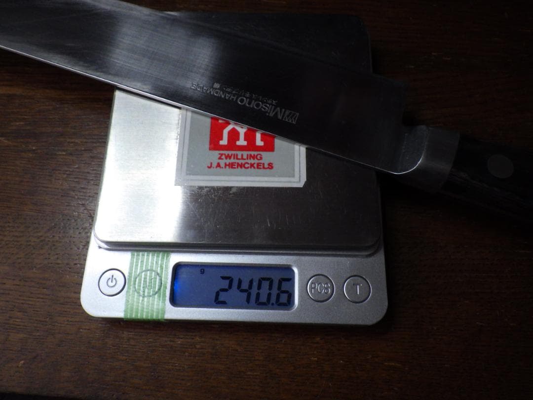 ミソノ モリブデン鋼 筋引包丁刃渡り360mm No.525 ミソノ刃物