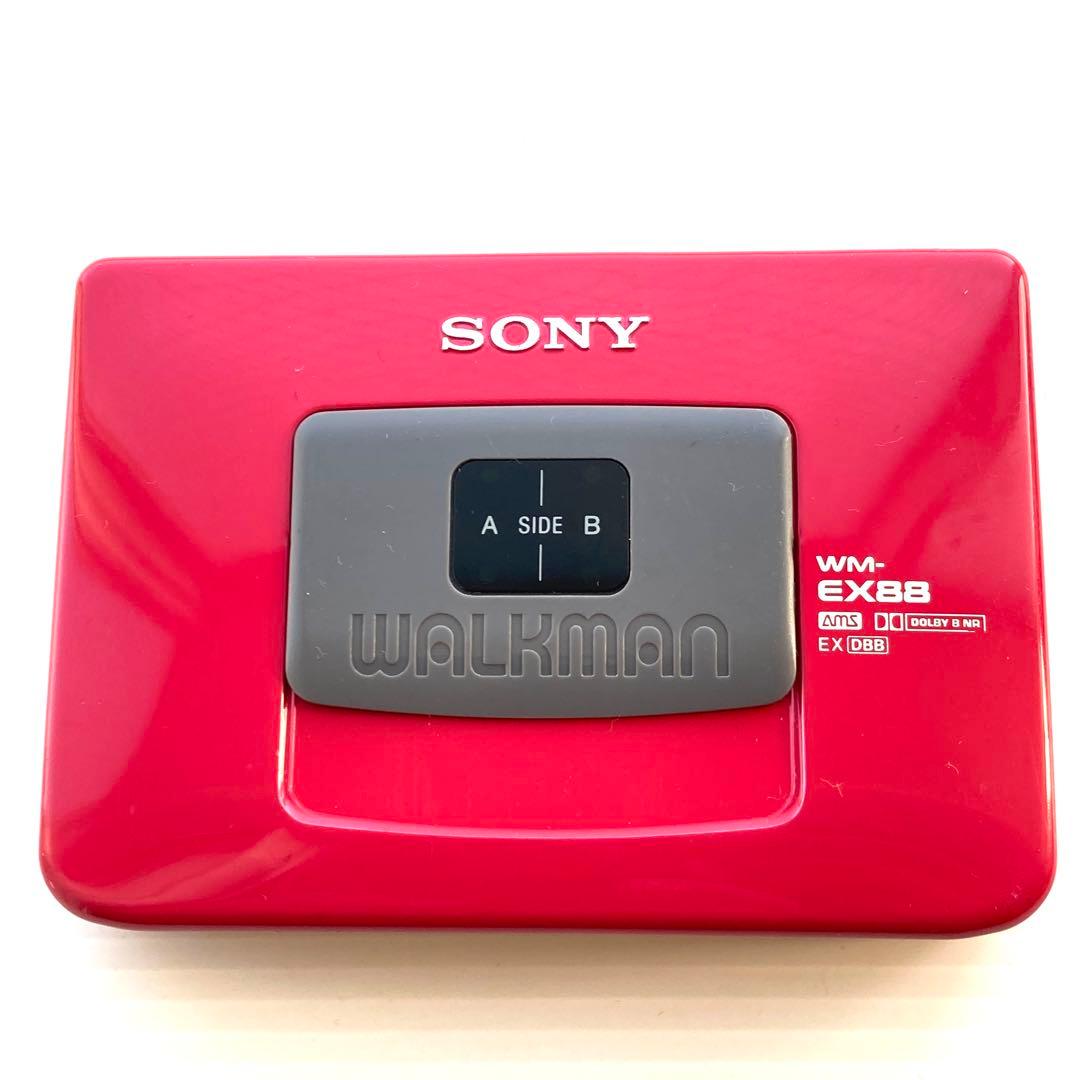 SONY WM-EX88 カセットプレーヤー ピンク