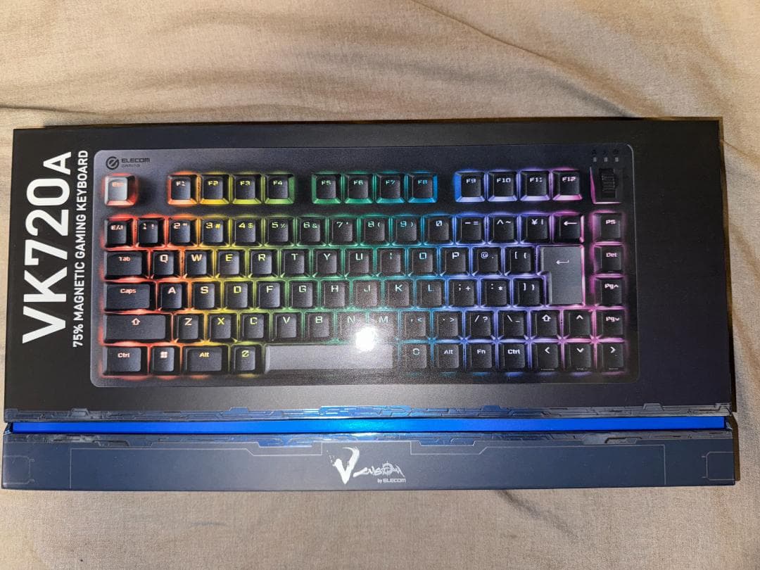 エレコム ゲーミングキーボード V custom VK720A 日本語配列
