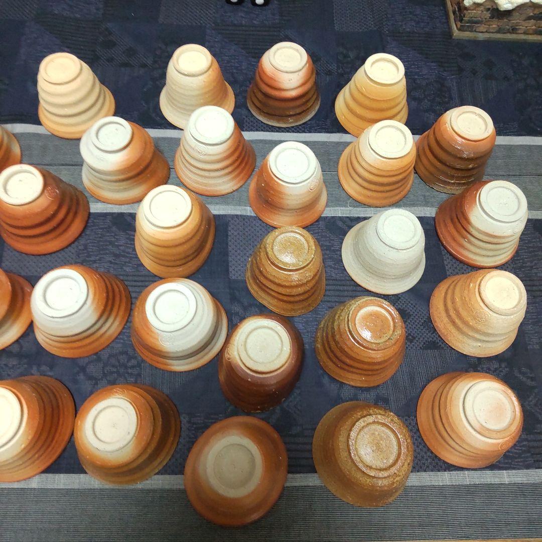 お買い得！ 変形小鉢 28個 備前焼 B