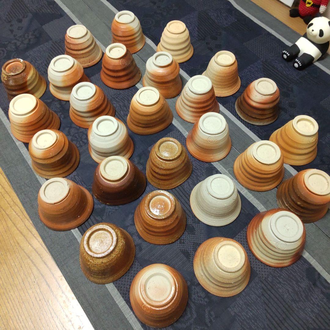 お買い得！ 変形小鉢 28個 備前焼 B