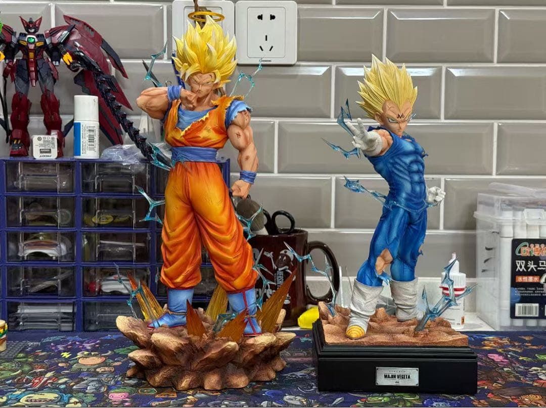 ドラゴンボール 孫悟空 ガレキ ガレージキット スタチューX③⑤②