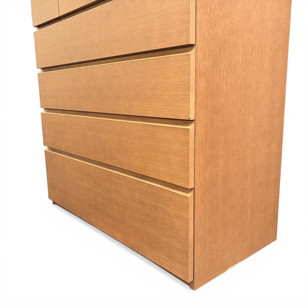 美品　カリモク　karimoku　チェスト　6段　オーク　収納　タンス　北欧