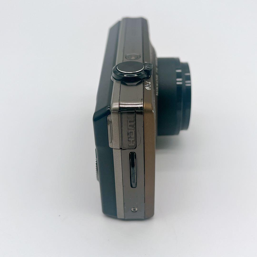 NIKON COOLPIX S6000 コンデジ デジカメ ブラウン