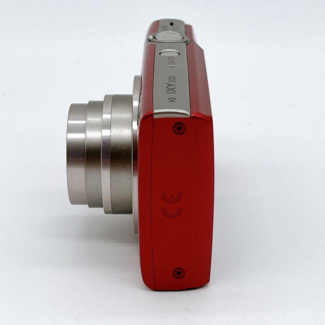 【極美品】Canon IXY 200 レッド オールド コンデジ 充電器セット