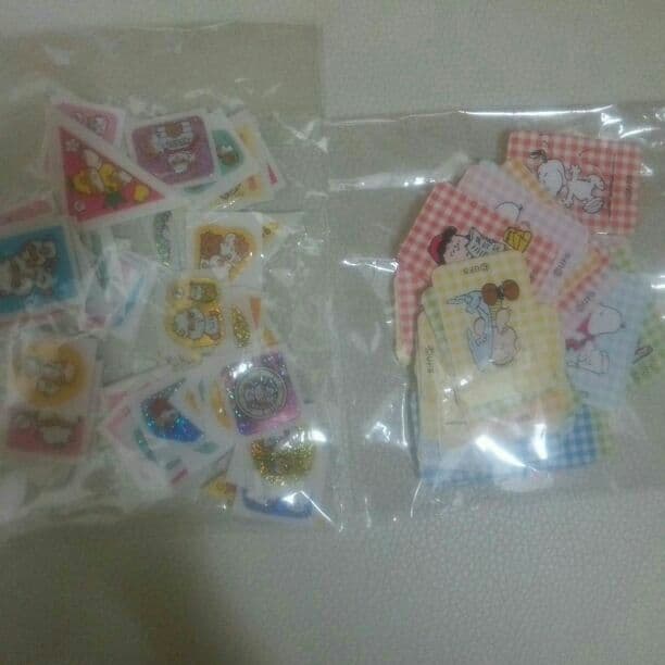 フレークシールいろいろ