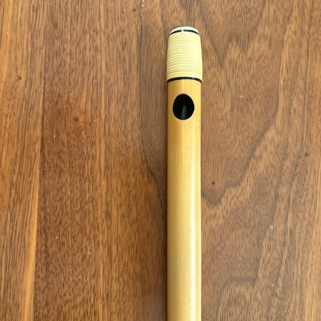 篠笛 7穴　六本調子　ケース付き