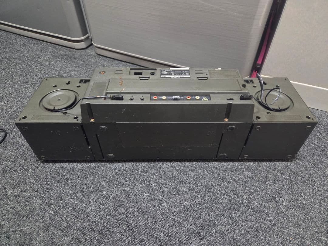 ★ジャンク★SHARP QT-88 ダブルカセットラジカセ 昭和レトロ