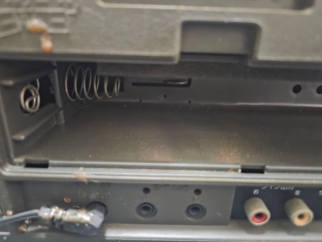 ★ジャンク★SHARP QT-88 ダブルカセットラジカセ 昭和レトロ