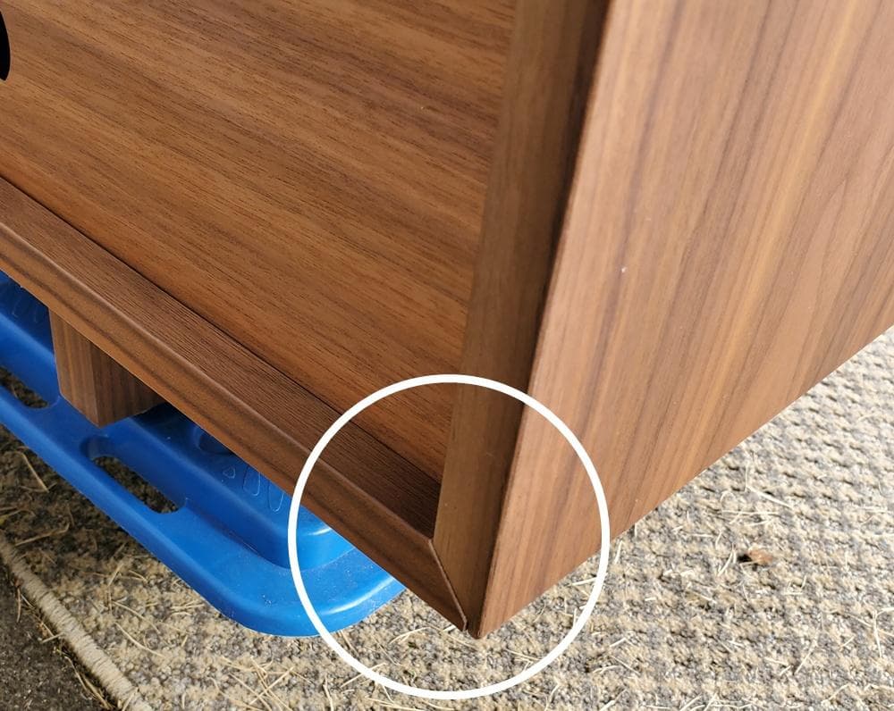 C142 　カリモク150幅　ソリッドボード（TV台）　QT5037R